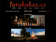 Tablet Screenshot of fotokokos.cz